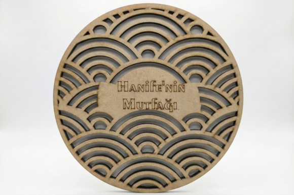 Kişiye Özel İsimli Ahşap Nihale