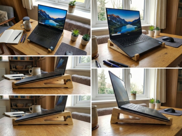  Laptop Altlığı ve Yükseltici Stand - 25MM Dayanıklı Kontraplak Ahşap Tasarım 1 Tahtagurusu Laptop Altlığı ve Yükseltici Stand - 25MM Dayanıklı Kontraplak Ahşap Tasarım